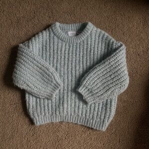 Zara Toddler Light Blue Sweater